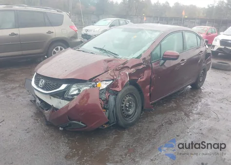 2015 Honda Civic Lx from USA, damaged, VIN 19XFB2F57FE085583